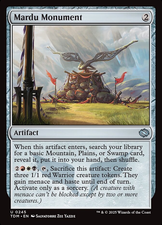 Mardu Monument (Tarkir: Dragonstorm)  | Good Games North