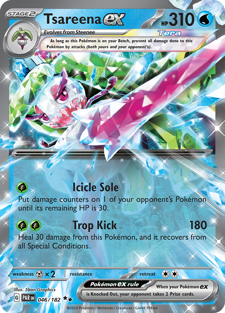 Tsareena ex (046/182) [Scarlet & Violet: Paradox Rift] | Good Games North