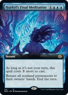 Hurkyls Final Meditation Extended Art (The Brothers' War)  | Good Games North