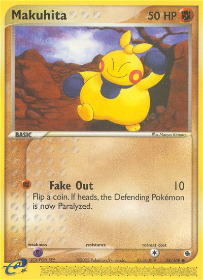 Makuhita (58/109) [EX: Ruby & Sapphire] | Good Games North