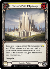 Nature's Path Pilgrimage (Yellow) [U-WTR148] (Welcome to Rathe Unlimited)  Unlimited Rainbow Foil | Good Games North