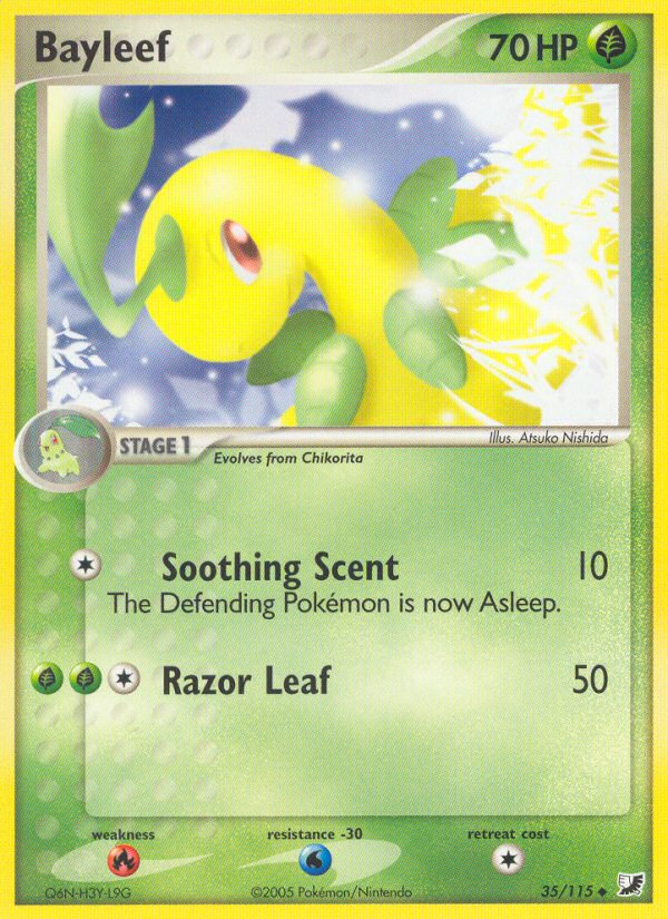 Bayleef (35/115) [EX: Unseen Forces] | Good Games North