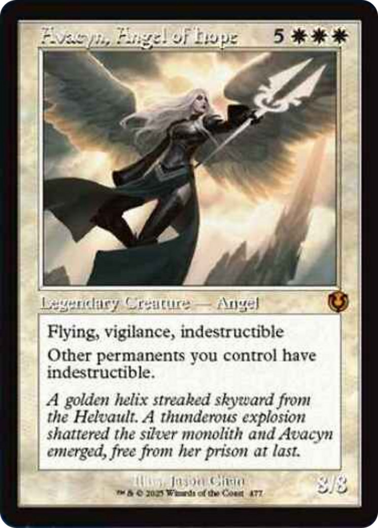 Avacyn, Angel of Hope (Retro Frame) [Innistrad Remastered] | Good Games North