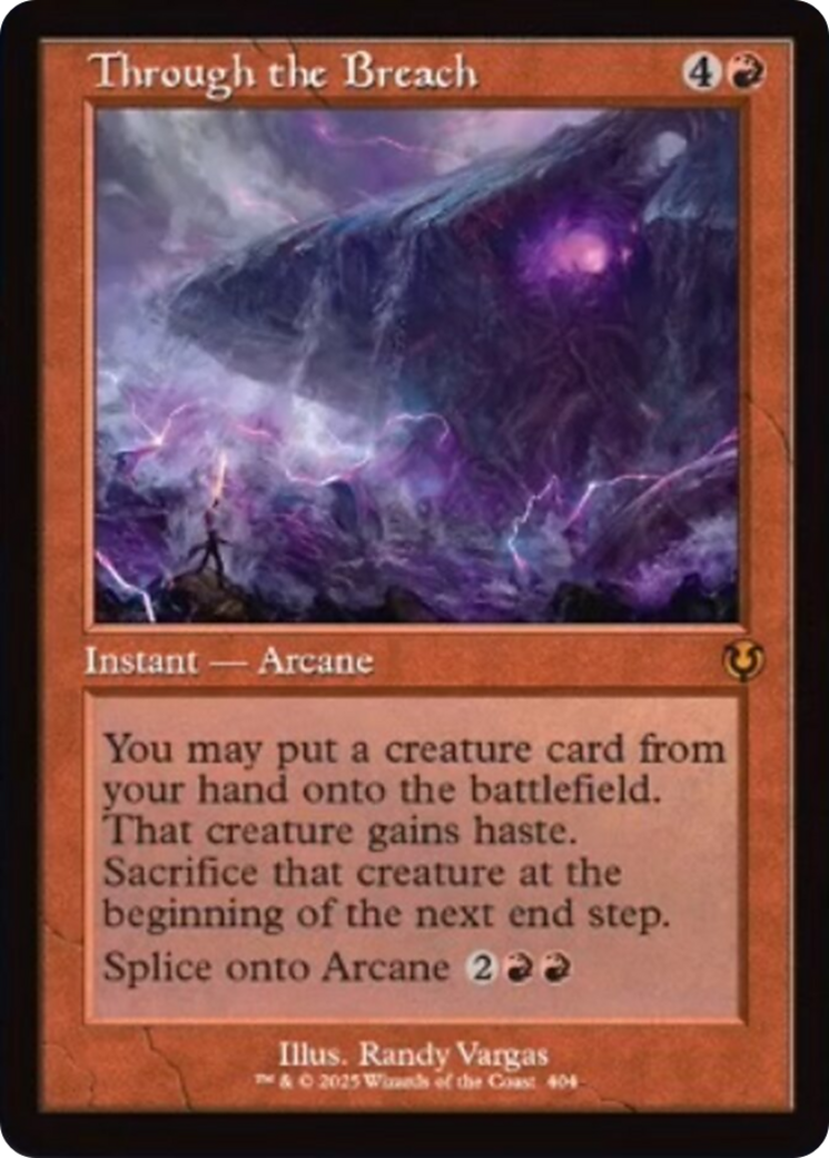 Through the Breach (Retro Frame) [Innistrad Remastered] | Good Games North