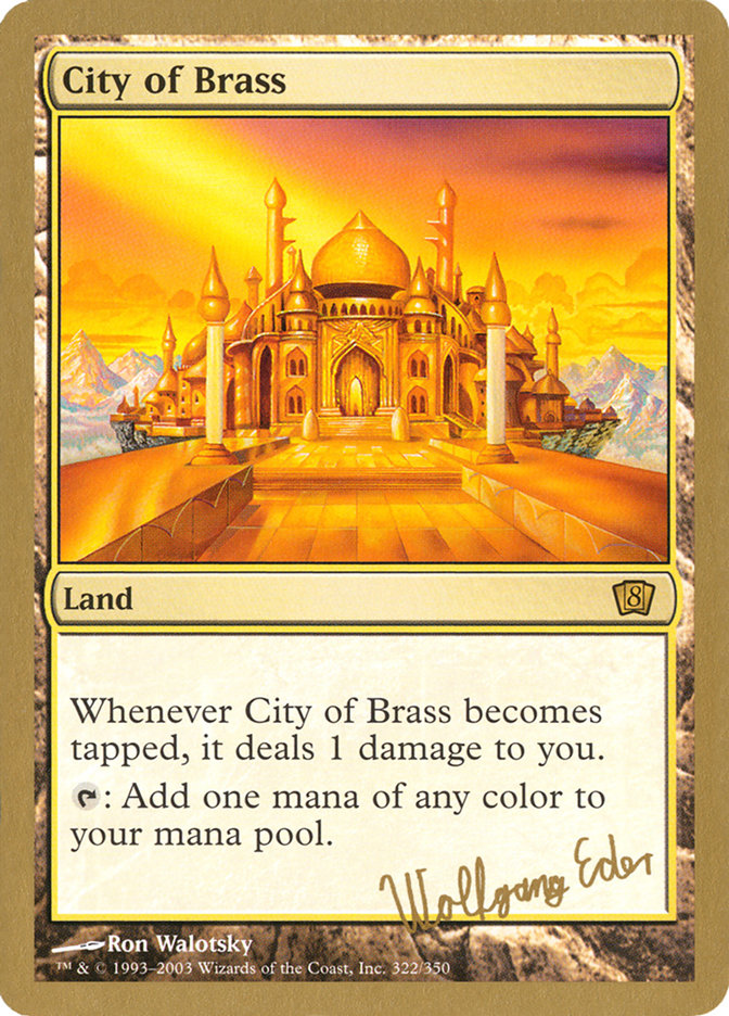 City of Brass (Wolfgang Eder) [World Championship Decks 2003] | Good Games North