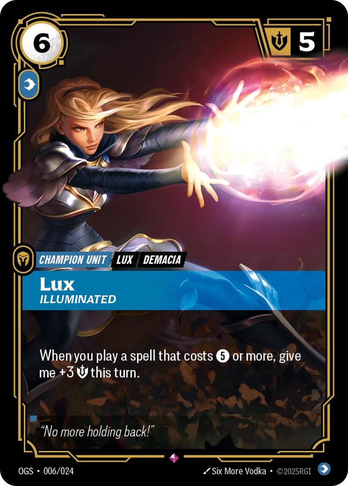 Lux - Illuminated 006/024 (Origins: Proving Grounds)  | Good Games North