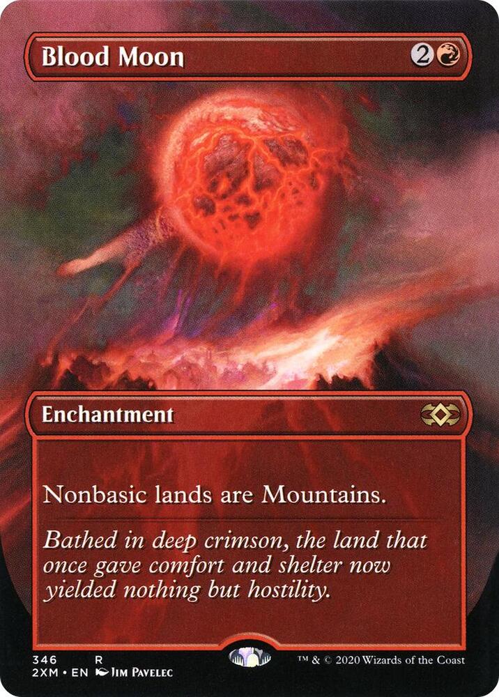 Blood Moon Borderless (Double Masters)  | Good Games North