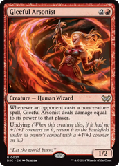 Gleeful Arsonist [Duskmourn: House of Horror Commander] | Good Games North