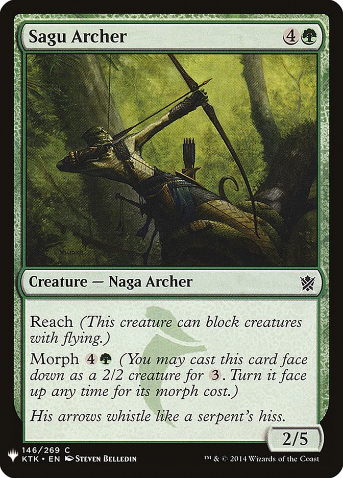 Sagu Archer [Mystery Booster] | Good Games North