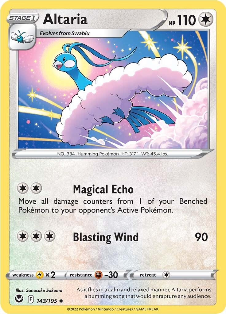 Altaria (143/195) [Sword & Shield: Silver Tempest] | Good Games North