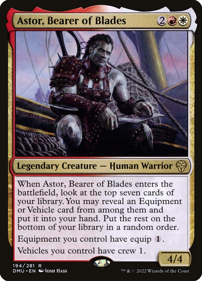 Astor, Bearer of Blades 194/281 (Dominaria United)  | Good Games North