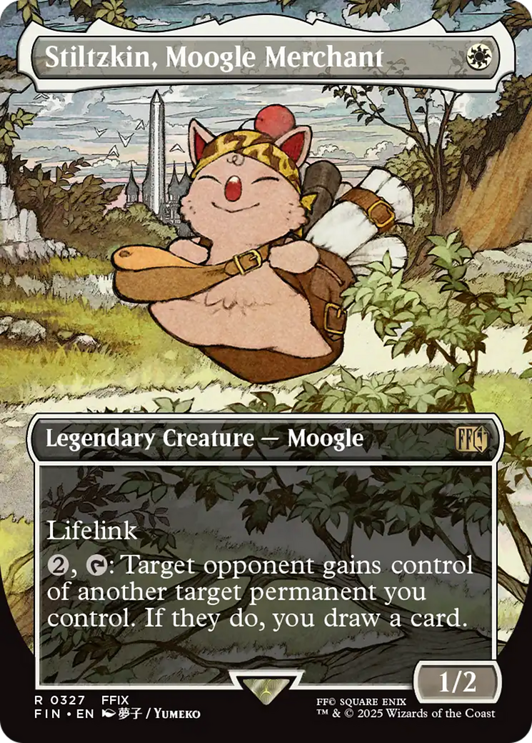 Stiltzkin, Moogle Merchant (Borderless) [FINAL FANTASY] | Good Games North