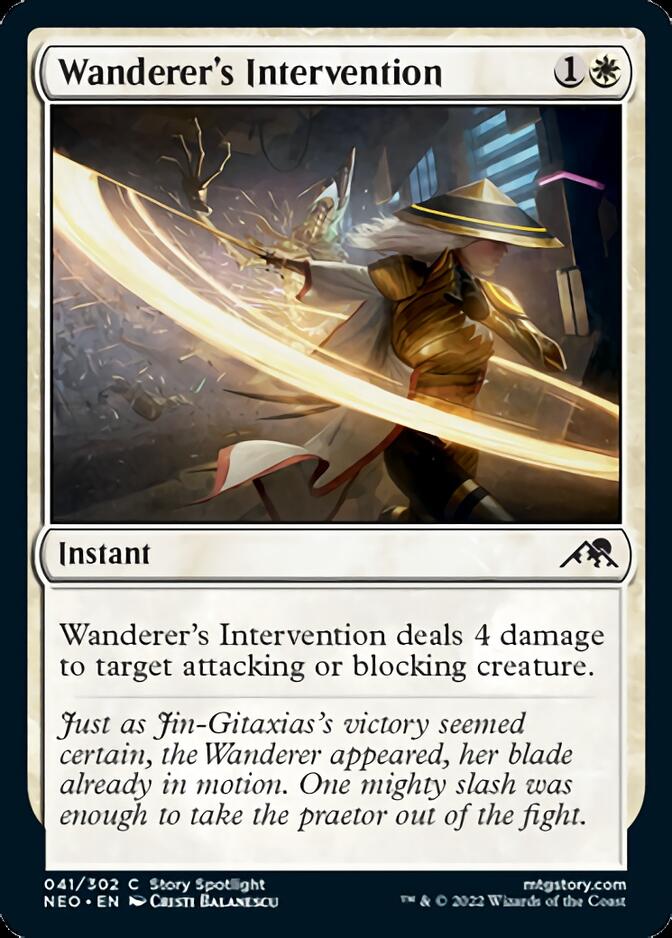 Wanderer's Intervention [Kamigawa: Neon Dynasty] | Good Games North
