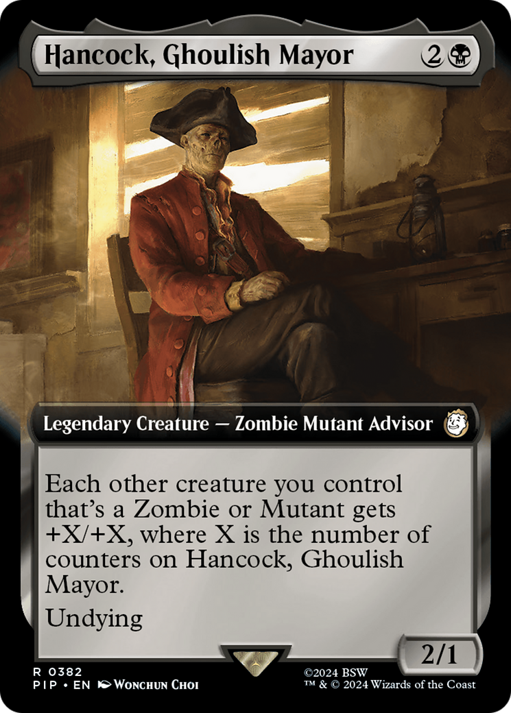 Hancock, Ghoulish Mayor (Extended Art) [Fallout] | Good Games North