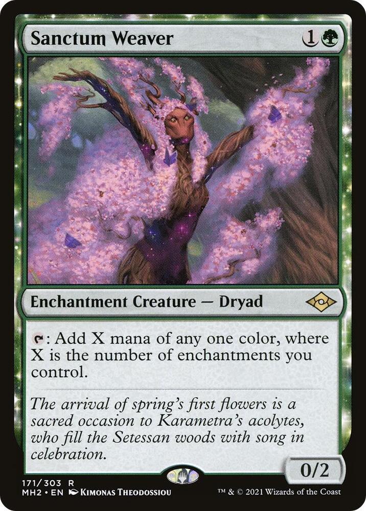 Sanctum Weaver (Modern Horizons 2)  | Good Games North