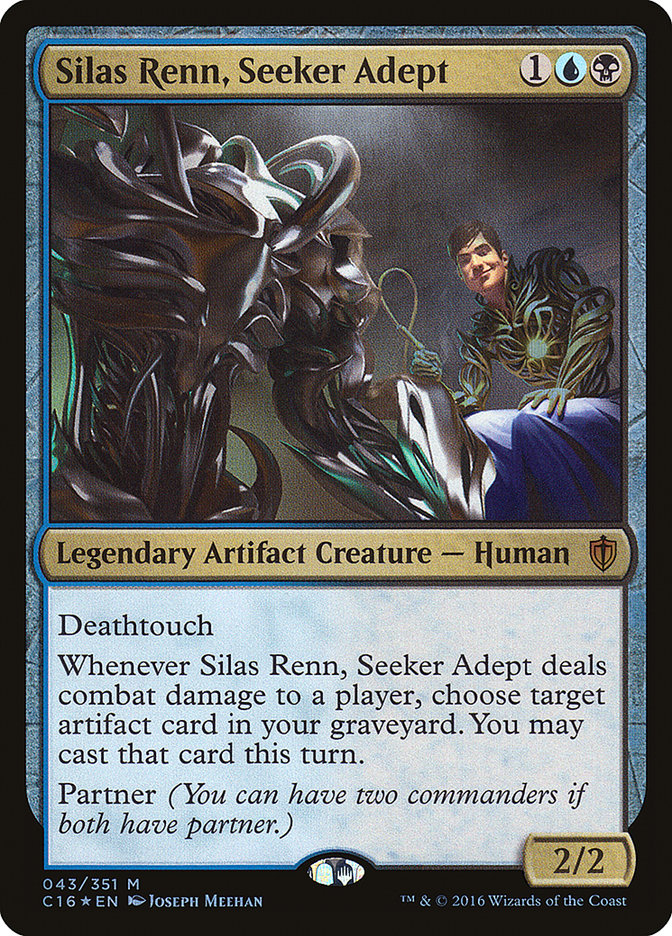 Silas Renn, Seeker Adept (Commander 2016)  - Foil | Good Games North