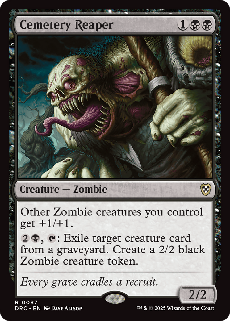 Cemetery Reaper [Aetherdrift Commander] | Good Games North