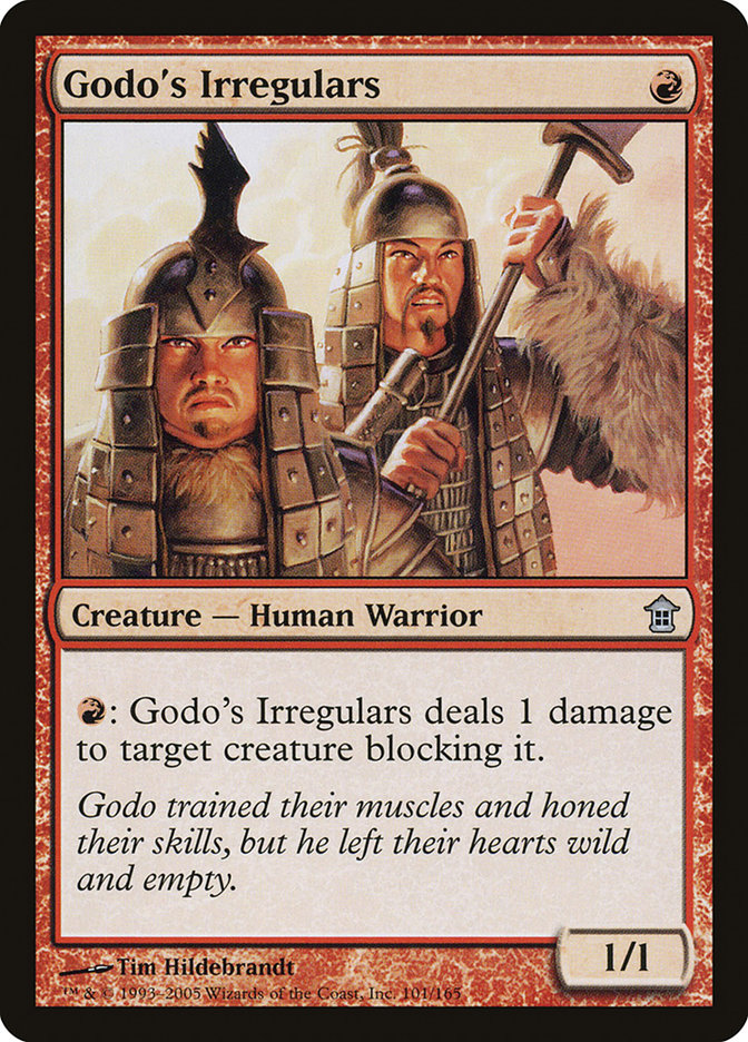 Godo's Irregulars [Saviors of Kamigawa] | Good Games North