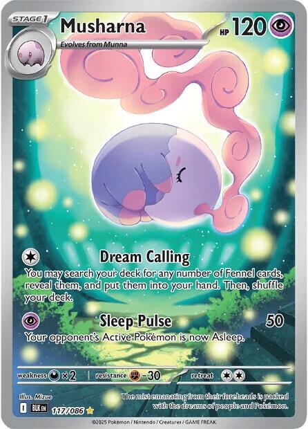 Musharna 117/086 (SV: Black Bolt)  - Holofoil | Good Games North