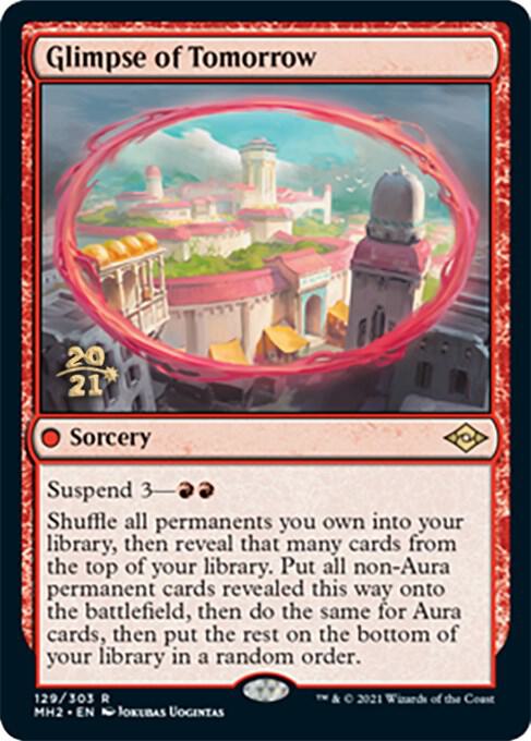Glimpse of Tomorrow (Prerelease Cards)  - Foil | Good Games North