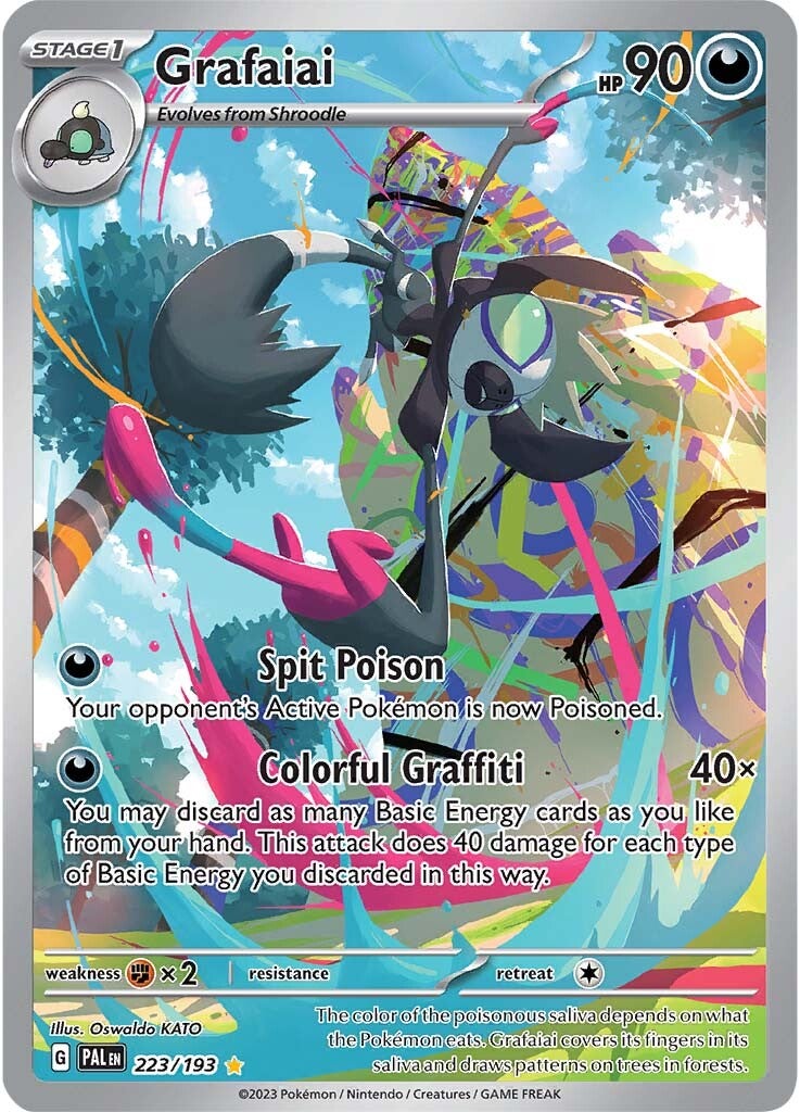 Grafaiai (223/193) [Scarlet & Violet: Paldea Evolved] | Good Games North