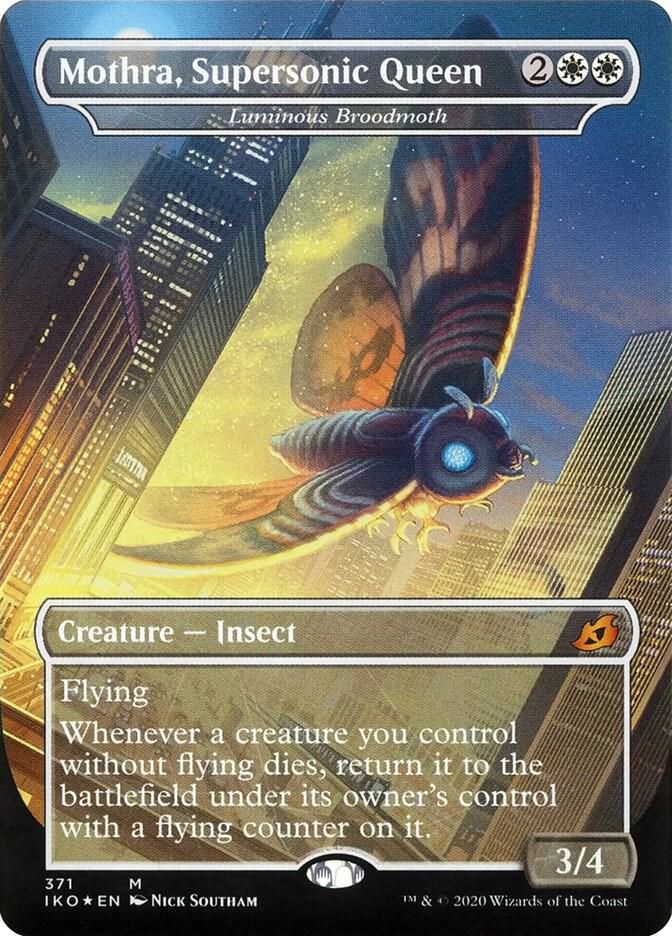 Mothra, Supersonic Queen - Luminous Broodmoth 371/274 (Ikoria: Lair of Behemoths)  | Good Games North