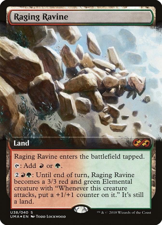 Raging Ravine (Ultimate Masters: Box Toppers)  - Foil | Good Games North