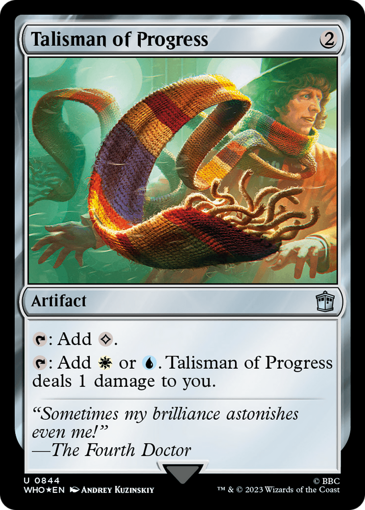 Talisman of Progress (Surge Foil) [Doctor Who] | Good Games North