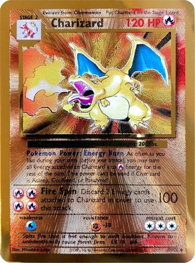 Charizard (4/102) (Celebrations Metal Card) [Celebrations: 25th Anniversary] | Good Games North