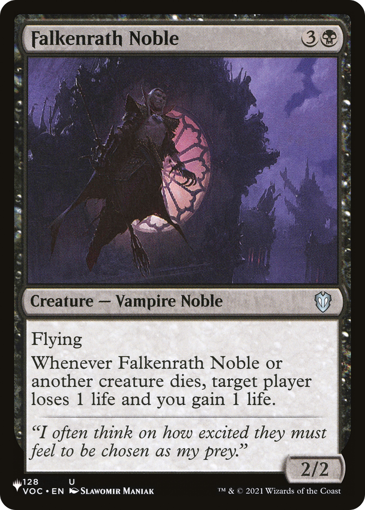Falkenrath Noble [The List] | Good Games North