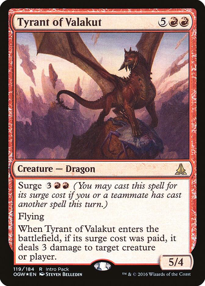 Tyrant of Valakut (Unique and Miscellaneous Promos)  - Foil | Good Games North