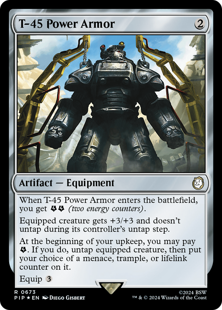 T-45 Power Armor (Surge Foil) [Fallout] | Good Games North