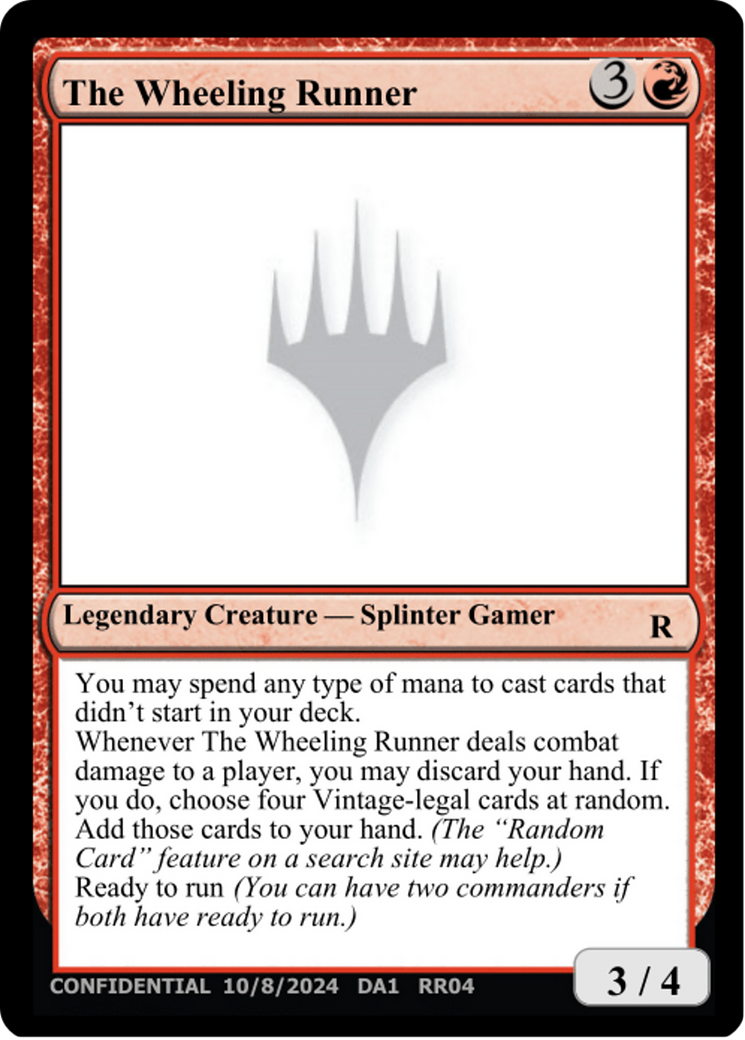 The Wheeling Runner [Unknown Event] | Good Games North