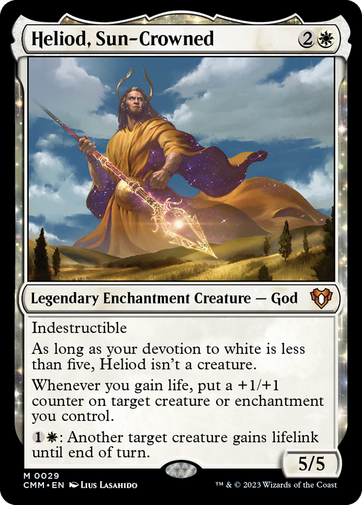 Heliod, Sun-Crowned [Commander Masters] | Good Games North