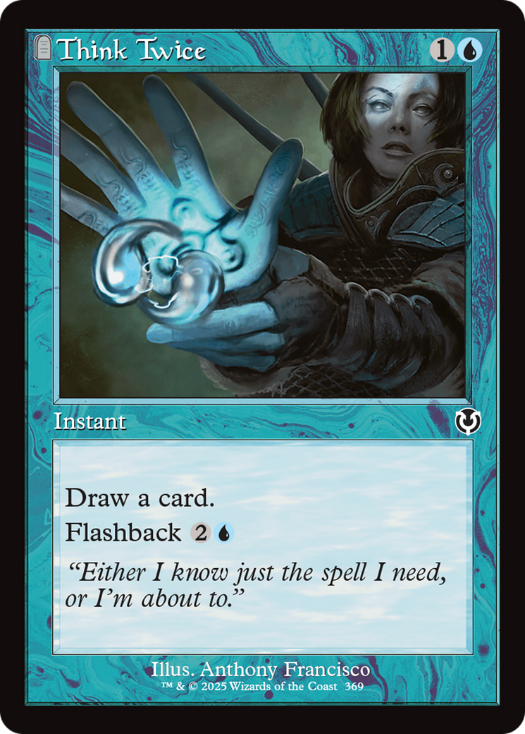Think Twice (Retro Frame) [Innistrad Remastered] | Good Games North