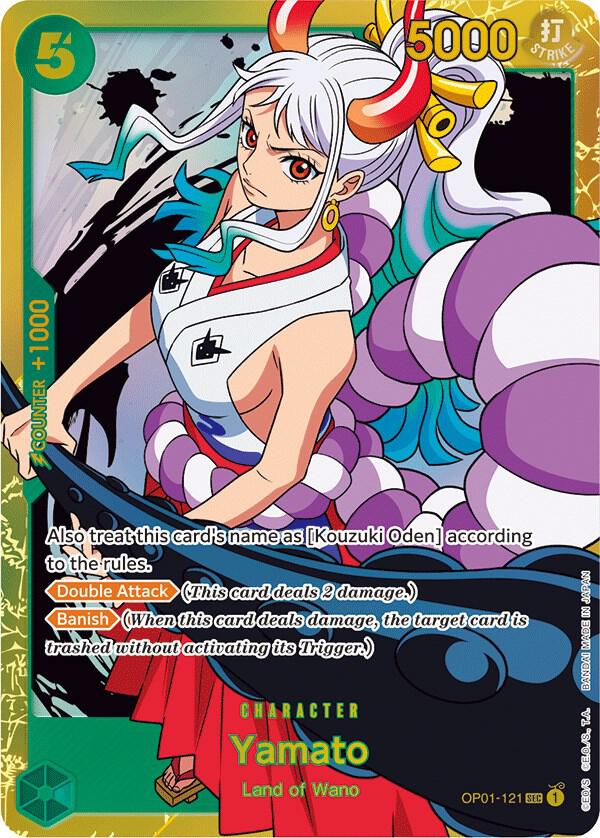 Yamato OP01-121 (Romance Dawn)  - Foil | Good Games North
