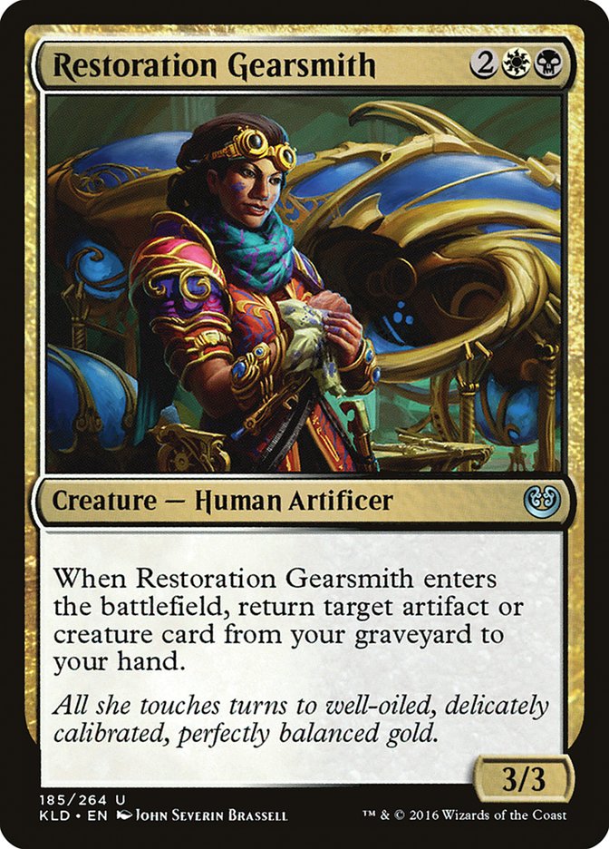 Restoration Gearsmith [Kaladesh] | Good Games North
