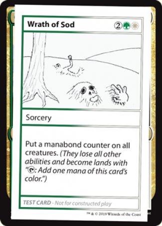 Wrath of Sod (2021 Edition) [Mystery Booster Playtest Cards] | Good Games North