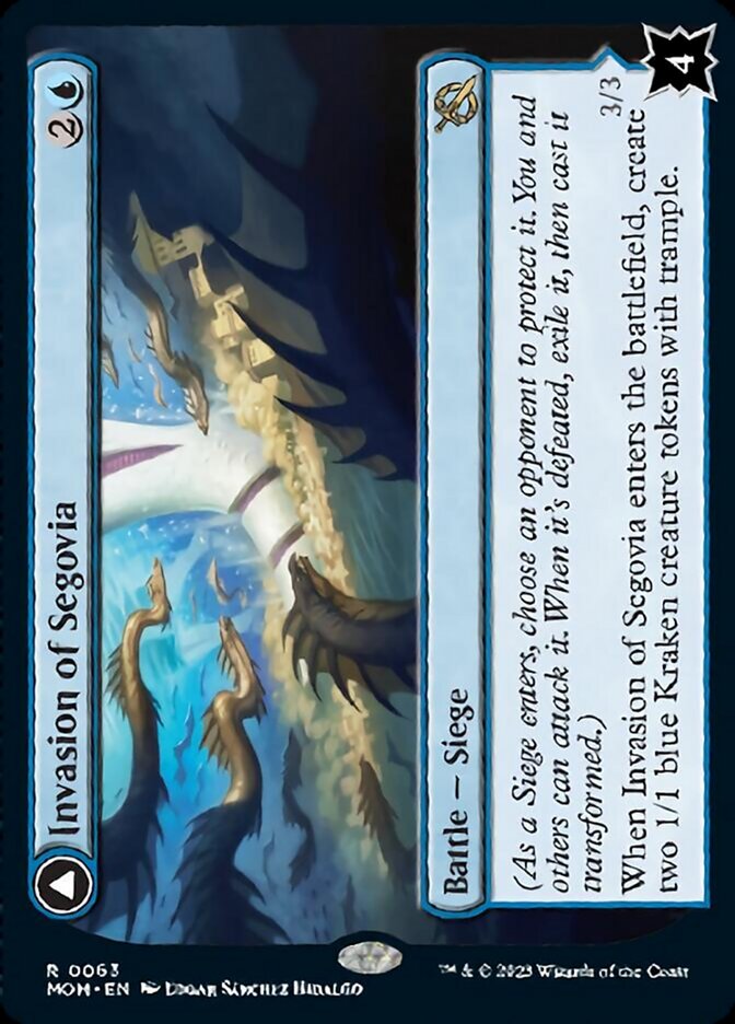 Invasion of Segovia // Caetus, Sea Tyrant of Segovia [March of the Machine] | Good Games North