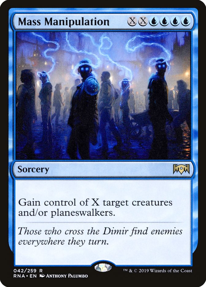 Mass Manipulation (Ravnica Allegiance)  | Good Games North