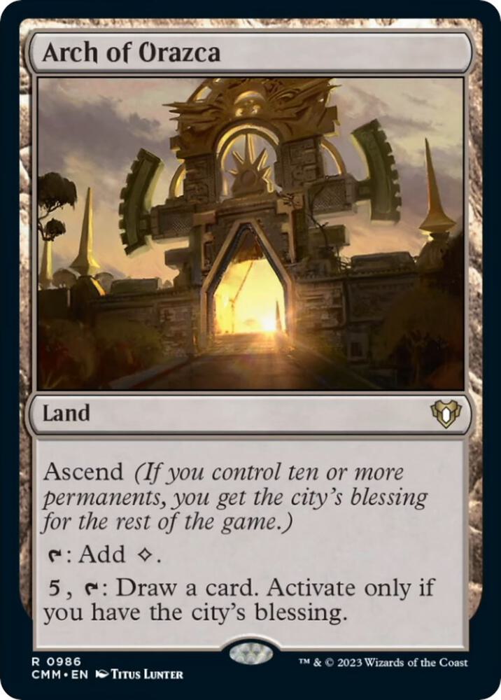 Arch of Orazca (Commander Masters)  | Good Games North