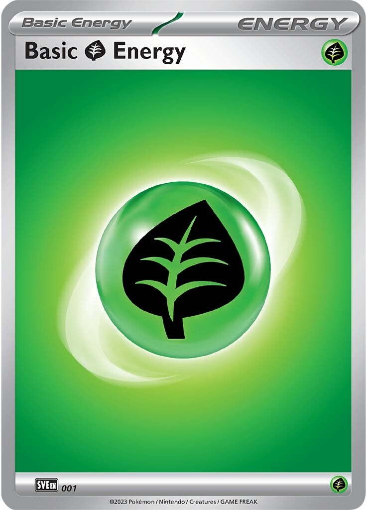Grass Energy (001) [Scarlet & Violet: Base Set] | Good Games North