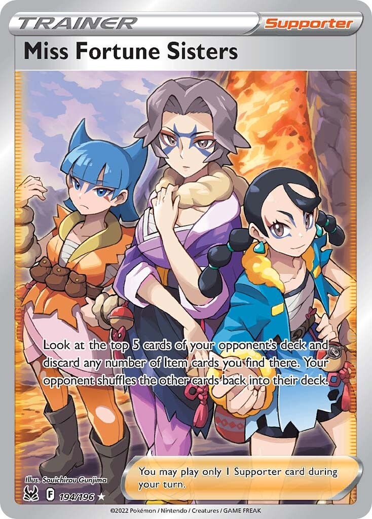Miss Fortune Sisters (194/196) [Sword & Shield: Lost Origin] | Good Games North