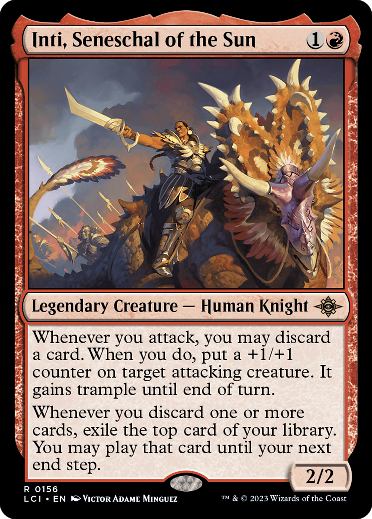 Inti, Seneschal of the Sun [The Lost Caverns of Ixalan] | Good Games North