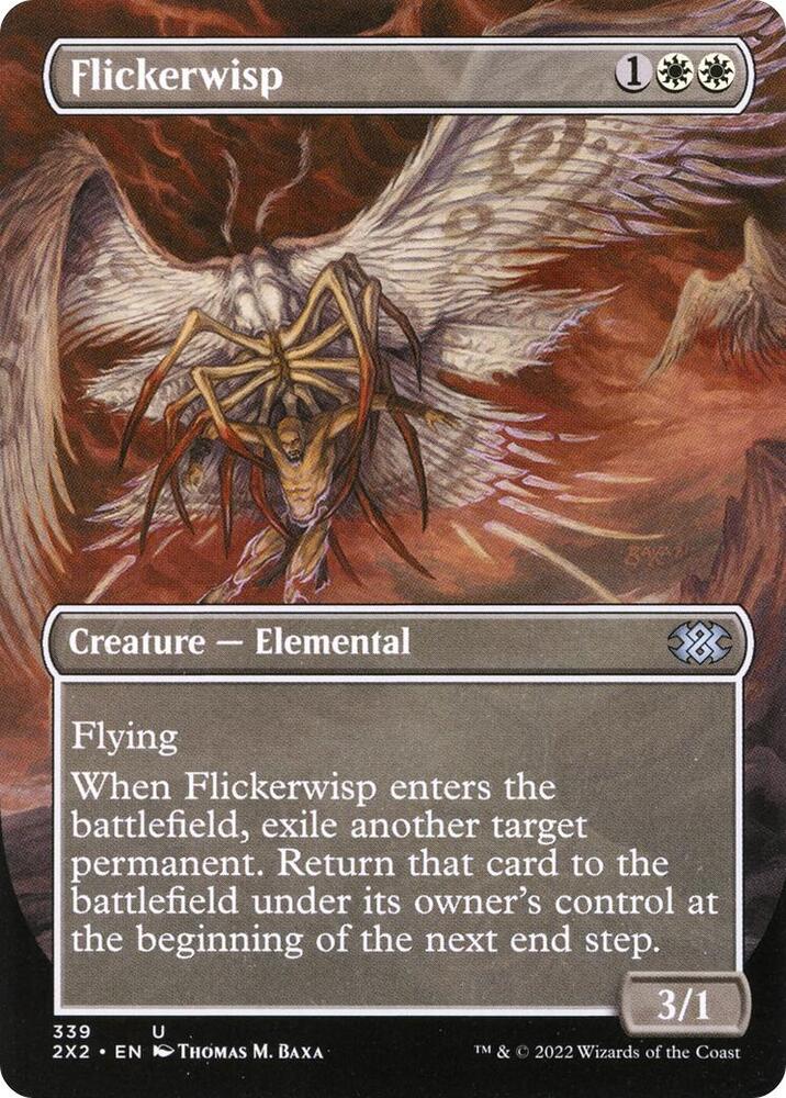 Flickerwisp Borderless 339/331 (Double Masters 2022)  - Foil | Good Games North