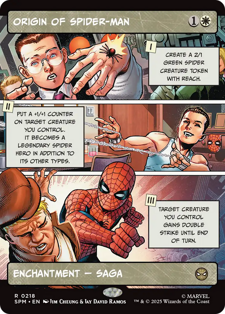Origin of Spider-Man (Borderless) [Marvel's Spider-Man] | Good Games North