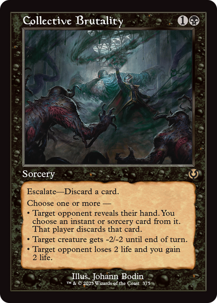 Collective Brutality (Retro Frame) [Innistrad Remastered] | Good Games North