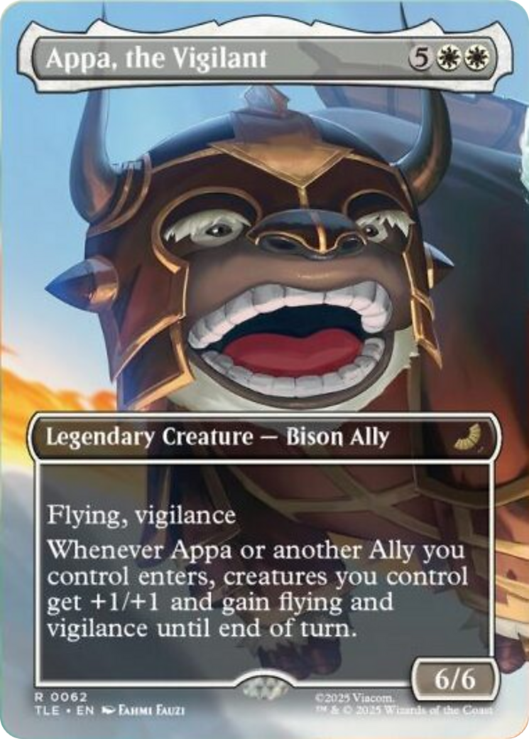 Appa, the Vigilant (Borderless) [Avatar: The Last Airbender: Eternal-Legal] | Good Games North