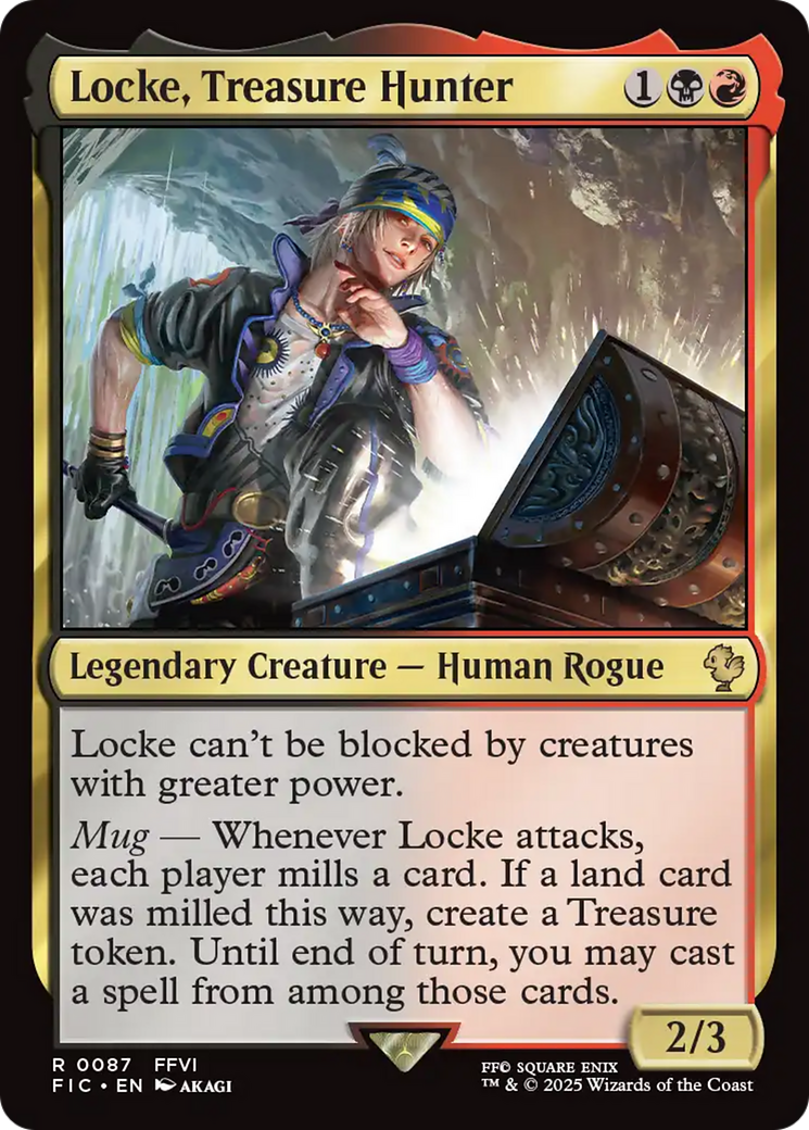 Locke, Treasure Hunter [FINAL FANTASY Commander] | Good Games North