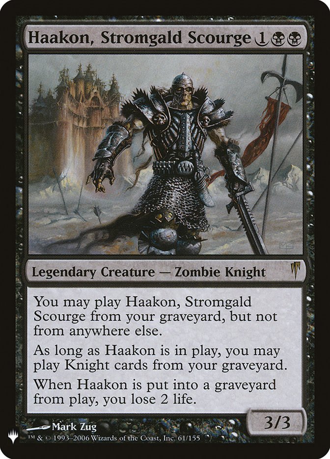 Haakon, Stromgald Scourge [Mystery Booster] | Good Games North